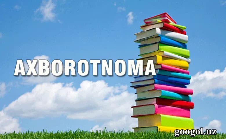 Matematika fanidan axborotnoma. 1-2-3-4-variantlar