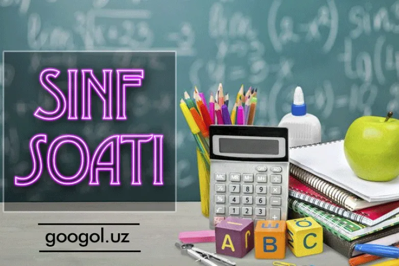 10-sinf Sinf soati ish rejasi