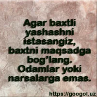 Ibratli so'zlar va qisqa hikoyalar #1