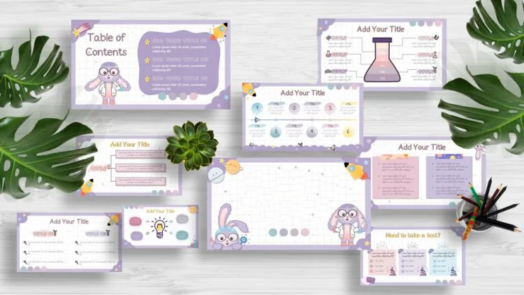 Ilm fan nomli Power Point shabloni