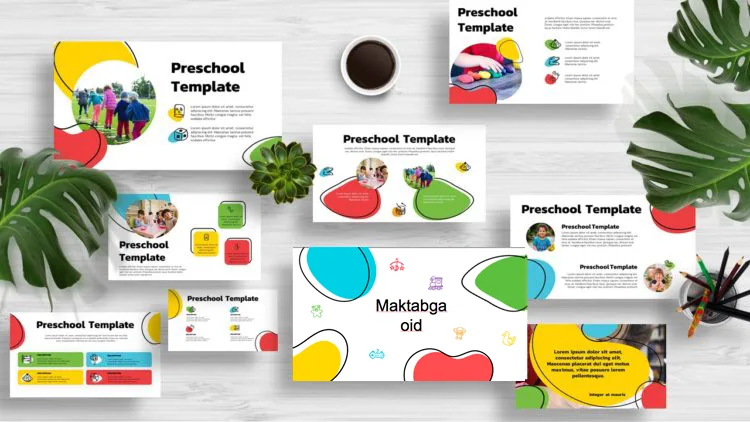Maktabga oid Power Point shabloni