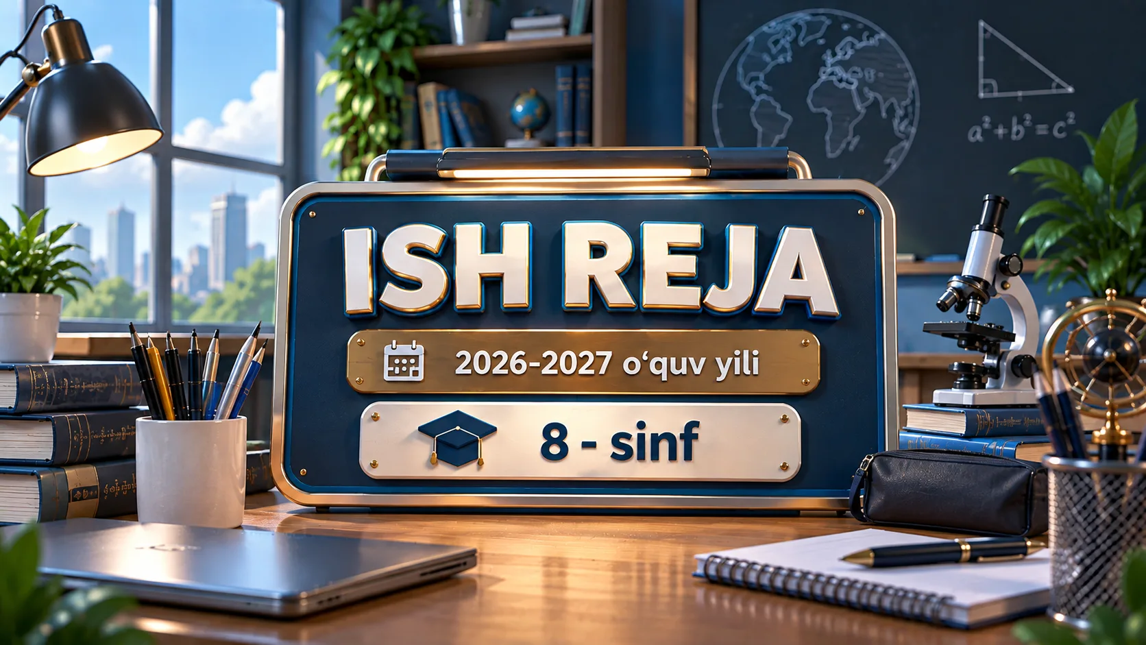 8-sinf algebra fanidan ish reja