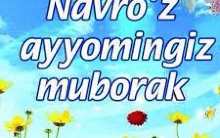 "Navro'z" bayrami tadbir ssenariysi